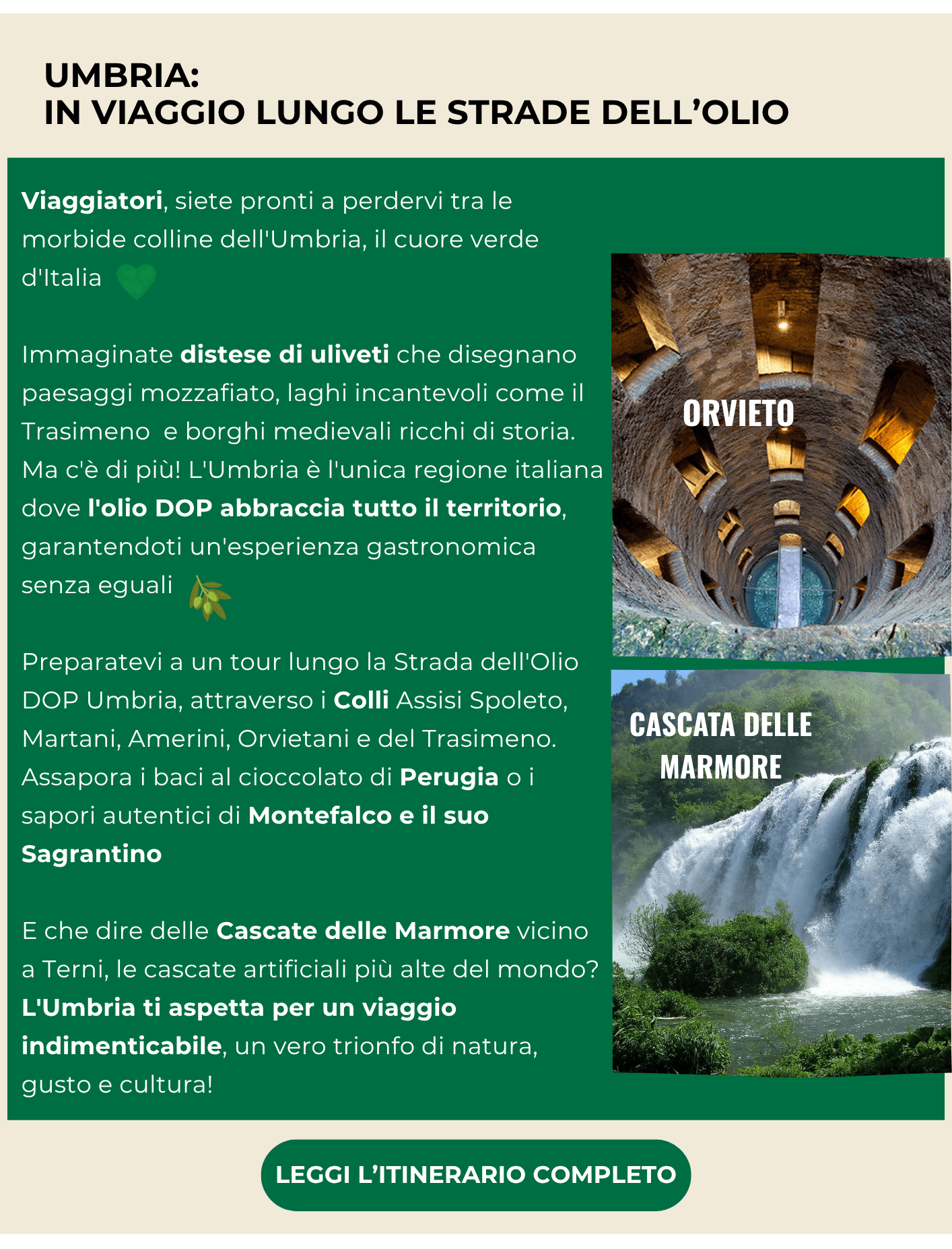 Itinerari Salone del Camper - Giugno 2025